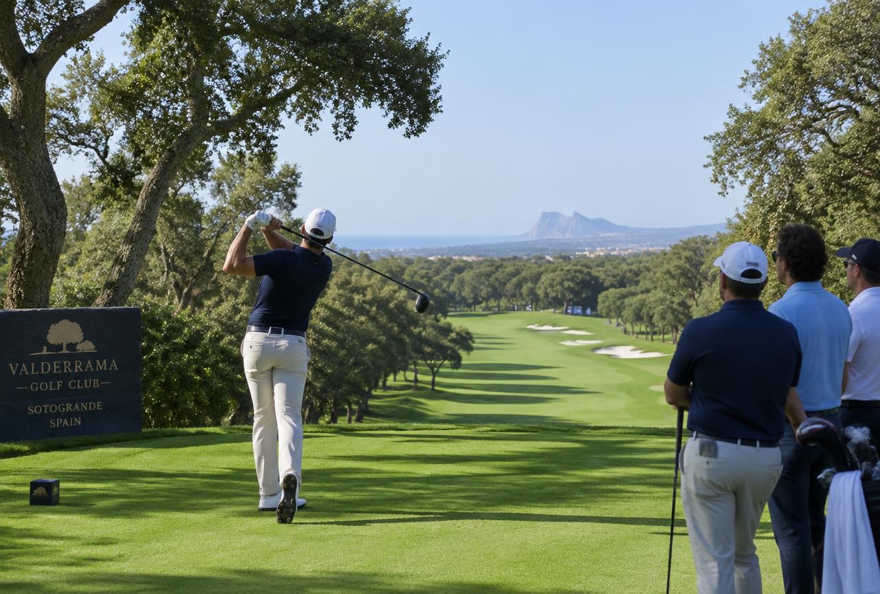 Golfare på Real Club Valderrama