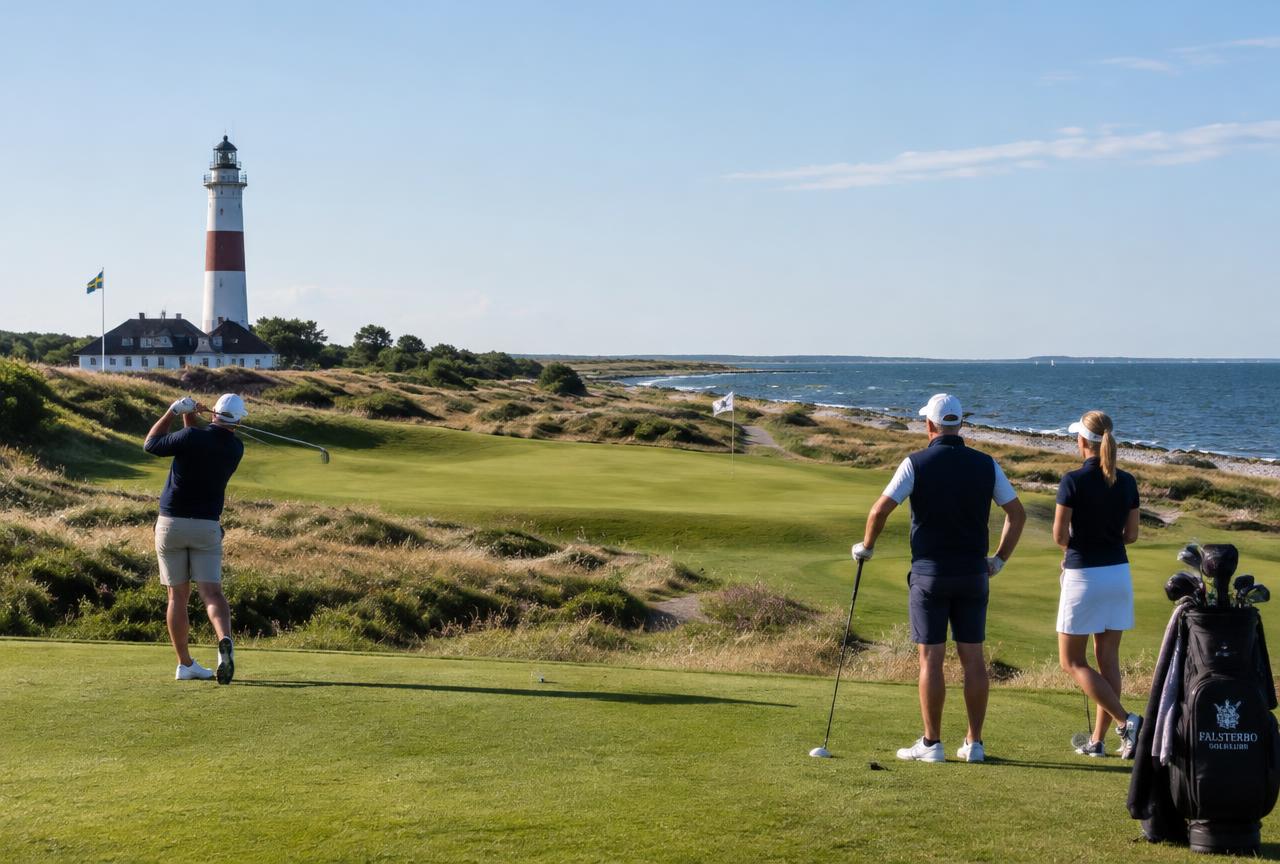 Golfare på Falsterbo Golfklubb